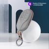 Alcantara Suede Car Remote Key Case For Maserati Levante Ghibli Quattroporte GT Granturism GranCabrio Keychain Accessories