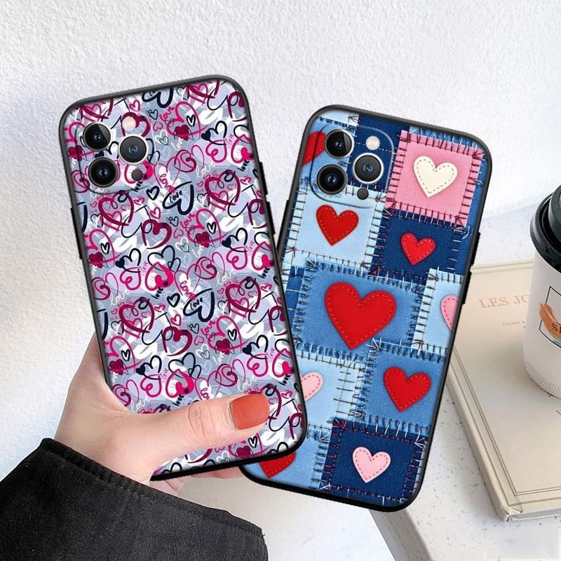LO17 Calm Heart Art Soft Shell Phone Case for Redmi Note 13 14 Pro+ Plus A3 A3X 13X 13C 13R 14S 14C 14R