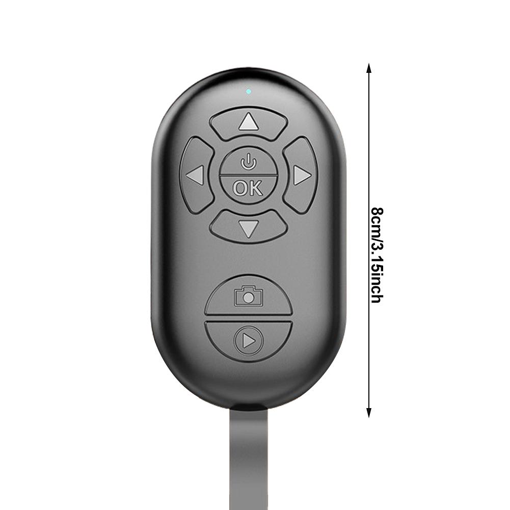 Wireless Phone Bluetooth Remote Control Camera Shutter Seamless Video Record Connectivity Controller For TikTok Video Page Turner