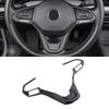 For Volkswagen VW Touareg Jetta Golf 8 Taigo T-cross T-roc Taos Tiguan Altas Caddy Multivan Steering Wheel Cover Sticker Trim