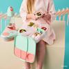 Lunch Large Capacity Picnic Lunch Box for Includes Ice Dishwasher Safe Box with Little Mermaid Free B.box Box, (2L), 3-4 People, Leak-Resistant,