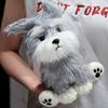 Highland Dog The Same Schnauzer Dog Doll Simulation Puppy Pet Children Plush Toy Schnauzer Doll