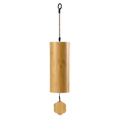 1PC Bamboo Eight-tone Chord Wind Chimes Natural Bamboo Wind Chimes Outdoor Garden Pavilion Decoration Meditation and Relaxation