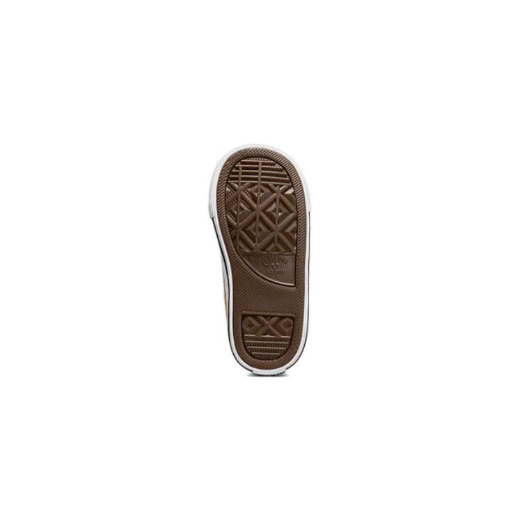 Converse Chuck Taylor All Star Canvas Comfortable High-Top Walker Shoes Baby sneaker Brown A06363C