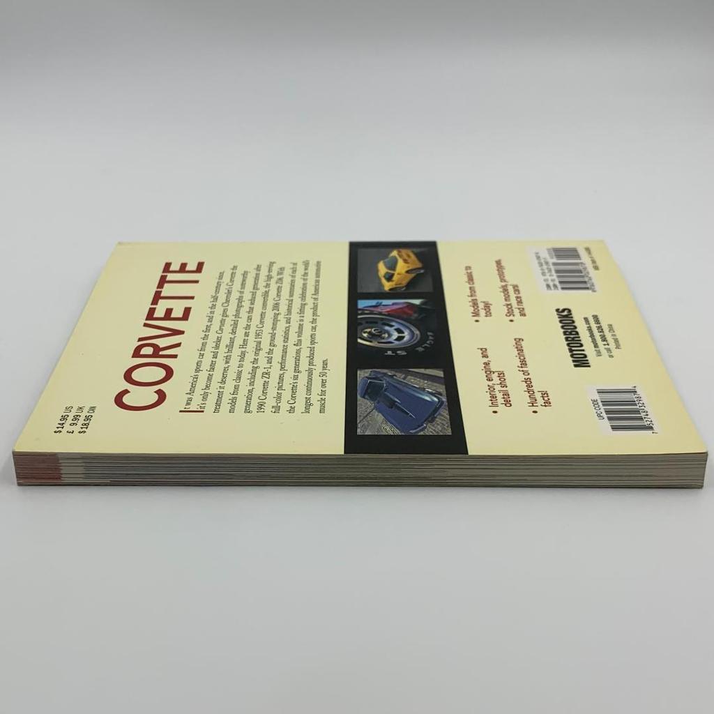 [USED] Chevrolet Corvette Books Corvette Gallery