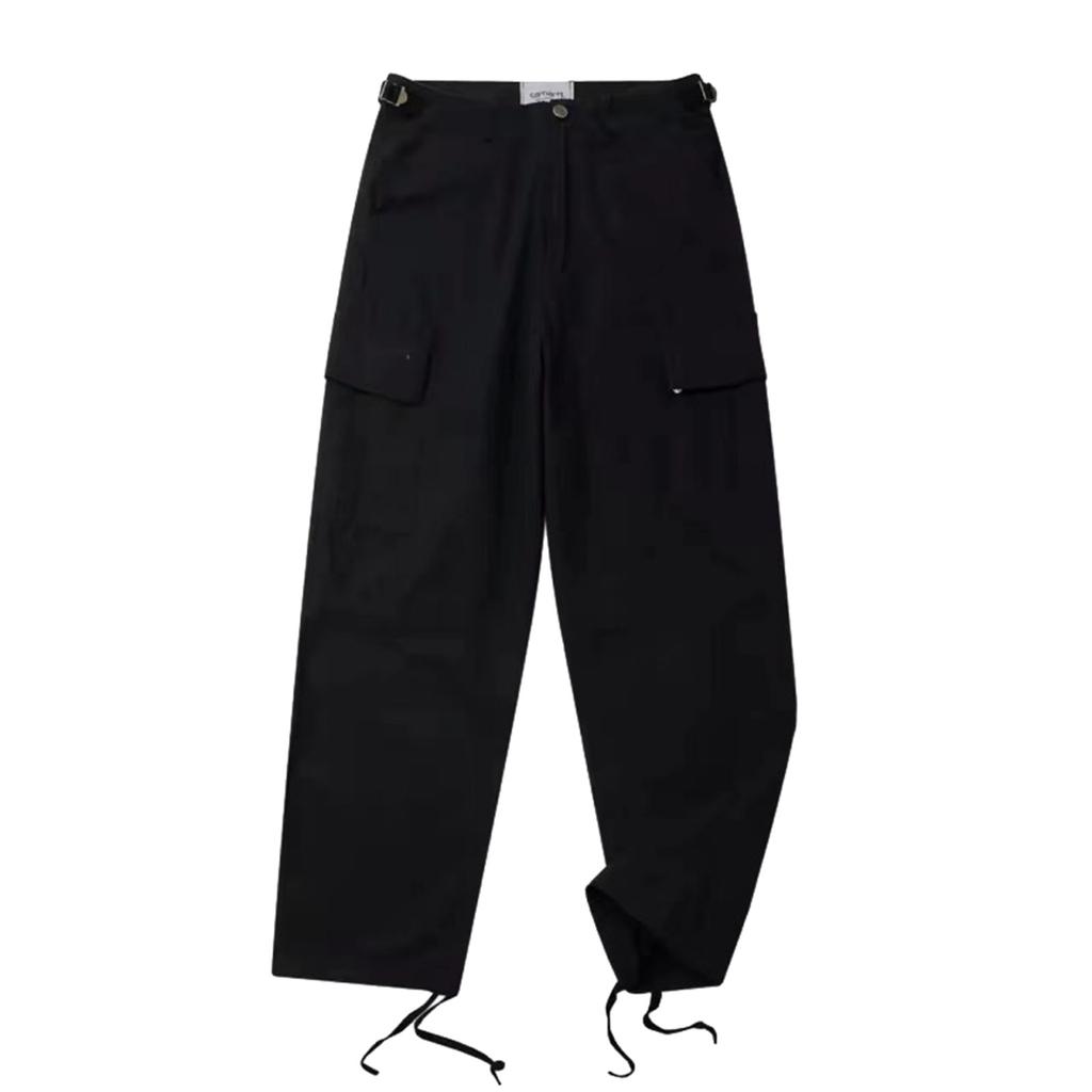 Men's And Women's Couple Loose Retro Straight Multi-Pocket Casual Trousers
