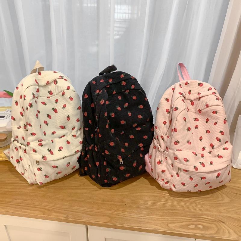 Schoolbag New Stylish Sweet Small Fresh Ladies Backpack Simple Japanese O Student School Bag Outdoor Travel Back