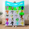 1pc SPRUNKI9 Blanket, Gift, for Men and Women, Soft Blanket, Good for Sofa Bed Couch Travel, Lightweight Flannel Blanket