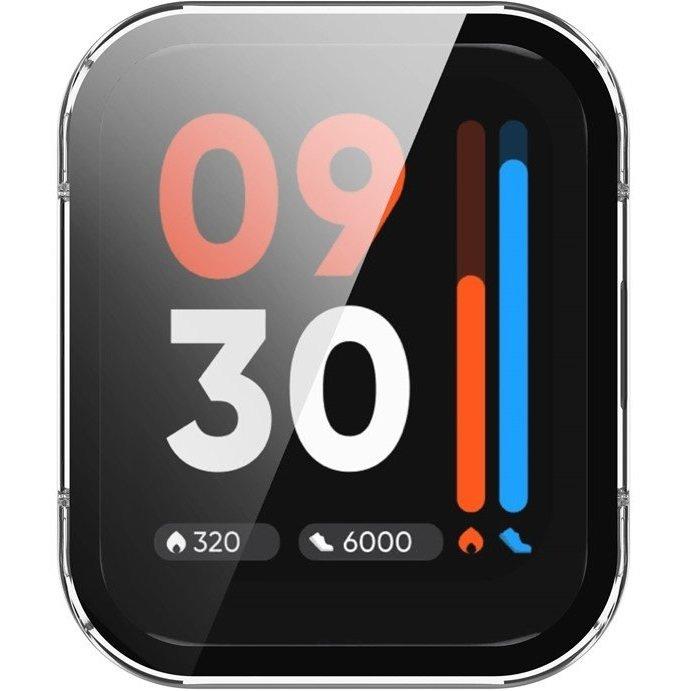 Case + Glass 2 in 1 for Realme Watch 3, Transparent