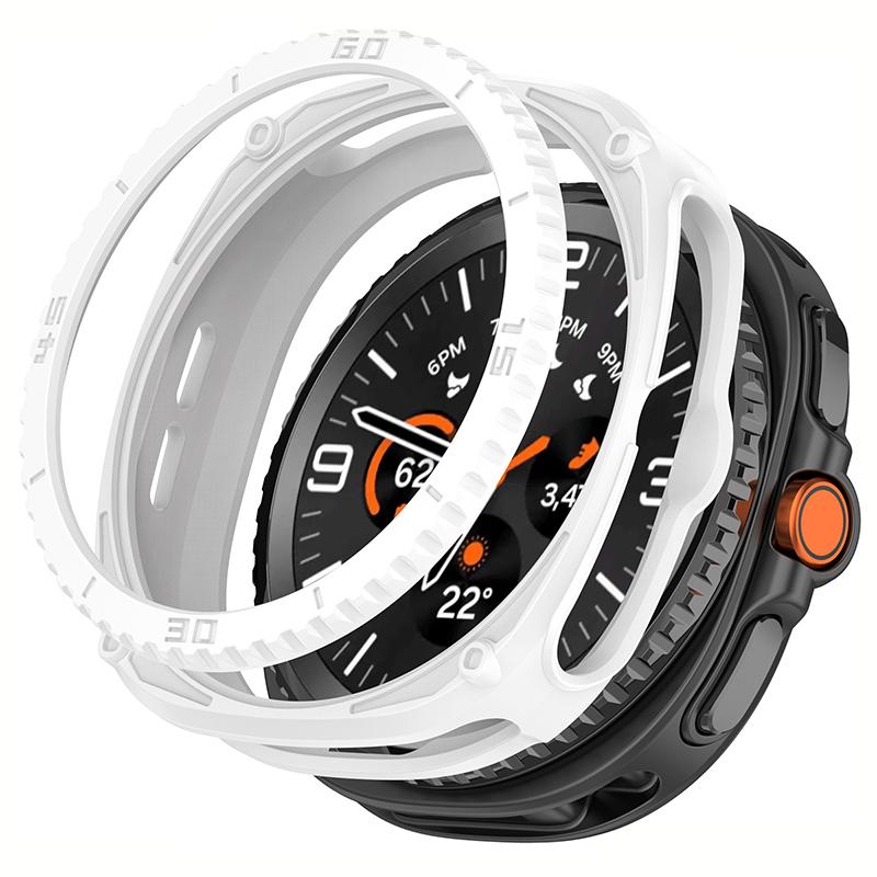 Armor Case+Rotating Bezel for Samsung Galaxy Watch 8 Classic Accessories Protective Bumper Shell for Galaxy Watch 8 46mm