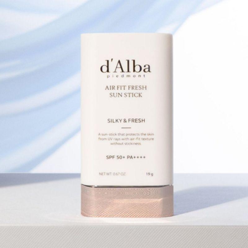 

d’Alba Air Fit Fresh Sun Stick SPF50+ PA++++ 19g – Lightweight Non-Greasy UV Protection Stick for Fresh & Smooth Skin Anytime