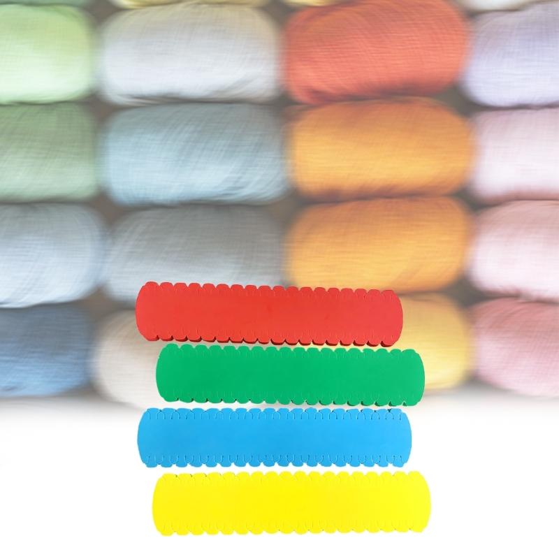4 Pieces Embroidery Floss Organizers Embroidery Thread Holder Knitting Winding Board for Needlework