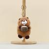 Toy Plush Groundhog Cartoon Keychain Backpack Pendant Childrens Gift Holiday