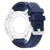 Quick Release Silicone Replacement Strap Wrist Watch Band with Stainless Metal Clasp for Samsung Gear S3