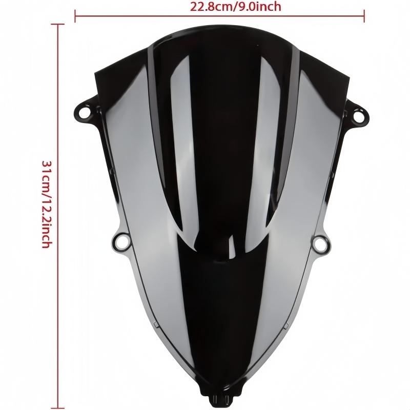 Motorcycle Windshield Double Bubble WindScreen Air Deflector Fairing Deflector For Honda CBR 250 RR CBR250RR 2017-