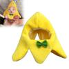 Plush Cat Costume Banana Hat Pet Halloween Banana Hat Applies to Cats Kitten Puppy Wear
