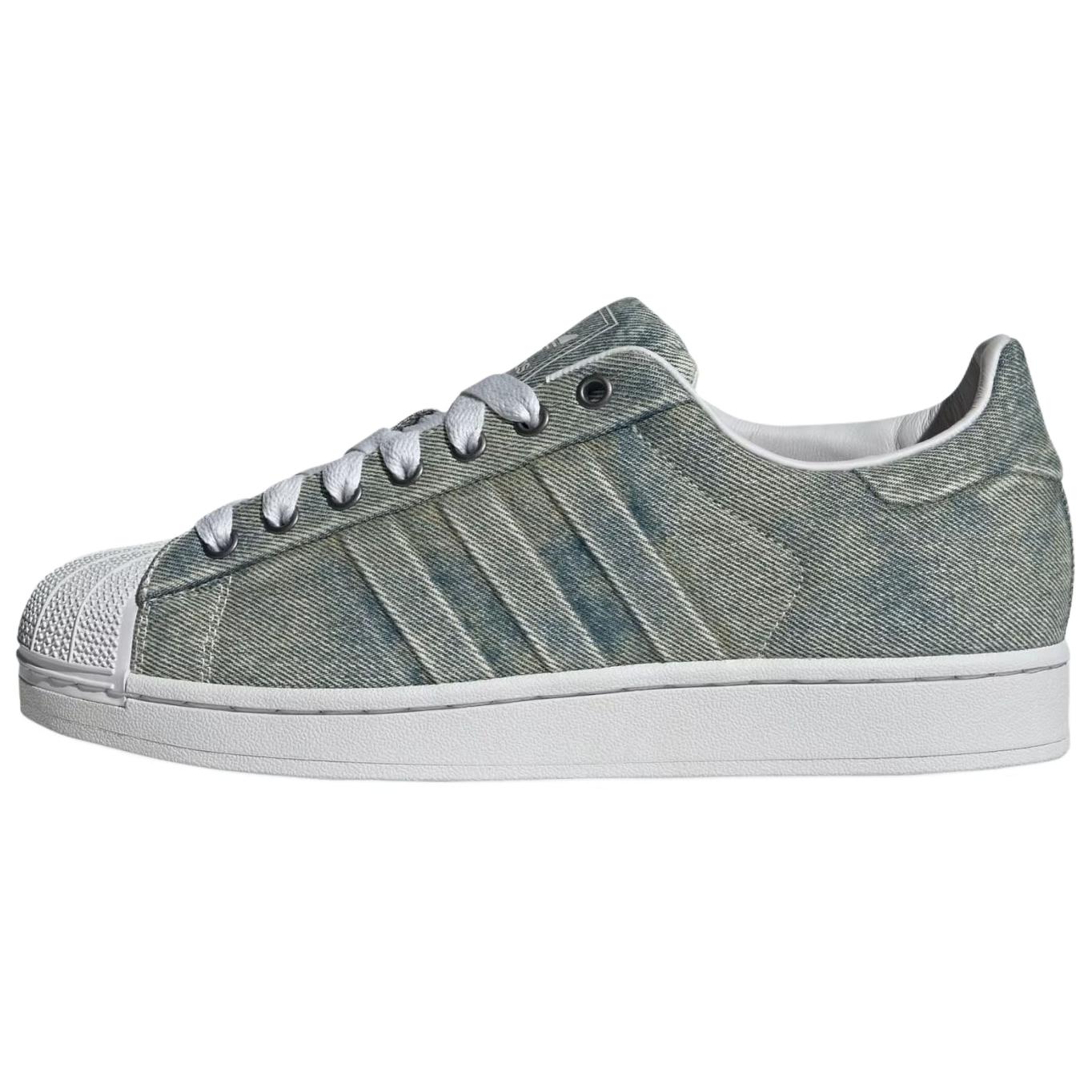 

Adidas Originals Superstar 82 Classic Versatile Skate Shoes Unisex Sneakers Gray Blue JQ3239 38
