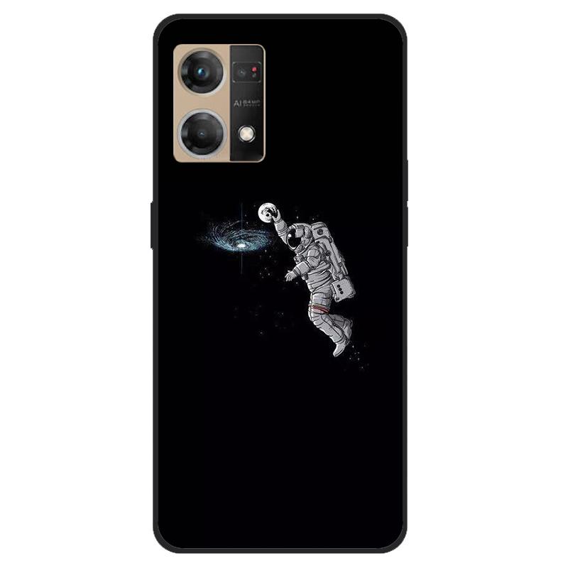 Für Oppo Reno7 4G Hülle CPH2363 Stoßfest Weiches Silikon TPU Rückseite für Oppo F21 Pro F21Pro Handyhüllen für Reno 7 4G Niedlich