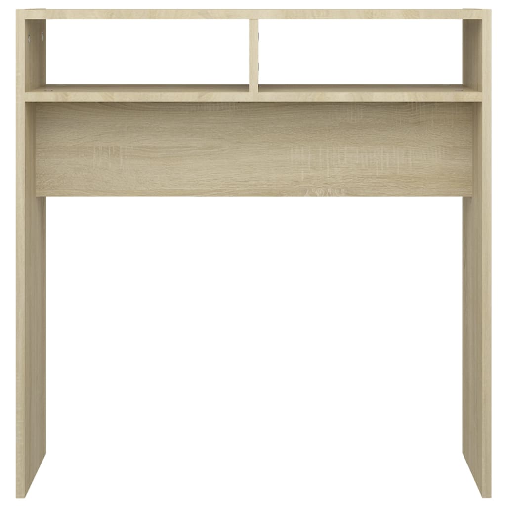 Vidaxl Konsolentisch, Farbe Sonoma-Eiche, 78X30X80 Cm