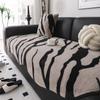 Velvet Shaped Sofa Cushion Autumn and Winter Thickening Plush Non-Slip Seat Cushions High-Grade Light Luxury Sofa Cover Cover Cloth