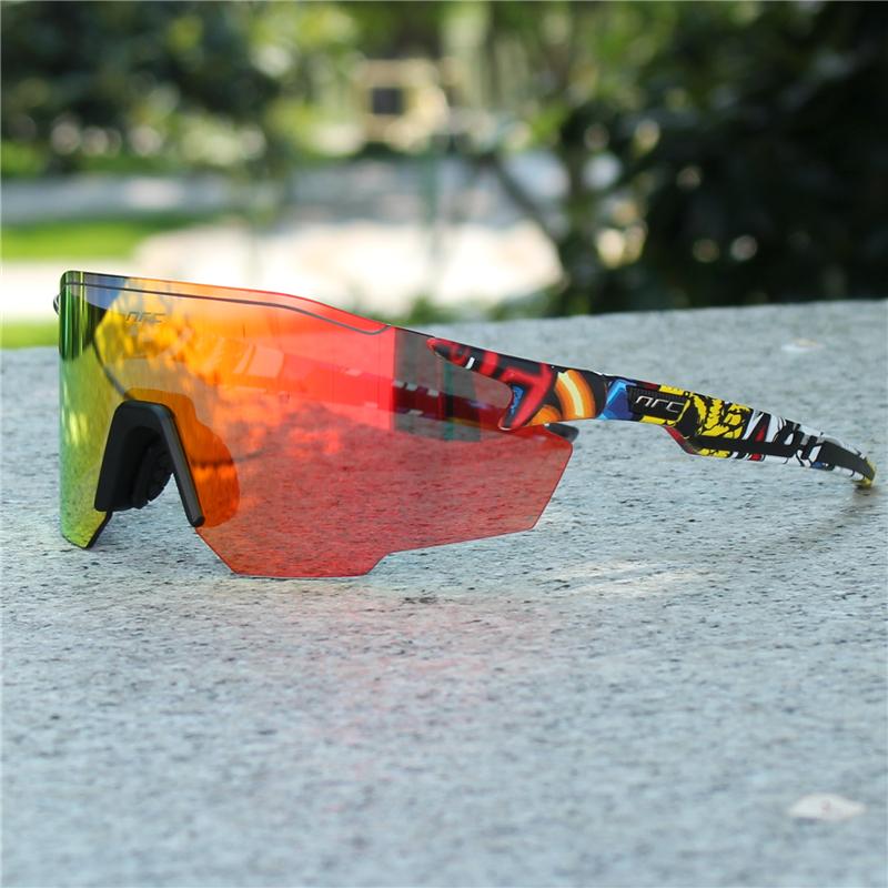 NRC Herren Radsport-Sonnenbrille UV400 TR90 Sport Fahrradbrille MTB Mountainbike Angeln Wandern Reiten Brillen für Damen sport