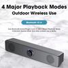 PC Soundbar Kabelgebundener und Kabelloser Bluetooth-Lautsprecher USB-betriebene Soundbar für TV PC Laptop Gaming Heimkino Surround-Audiosystem