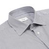 Vanbrough Stripe Semi Wide Classic Shirt Bzrsg1031 Gy