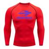 Men's New Trendy Printed Apparel: Long-Sleeve Tops for Basketball & Fitness, Quick-Dry Activewear for Running & Training RL571