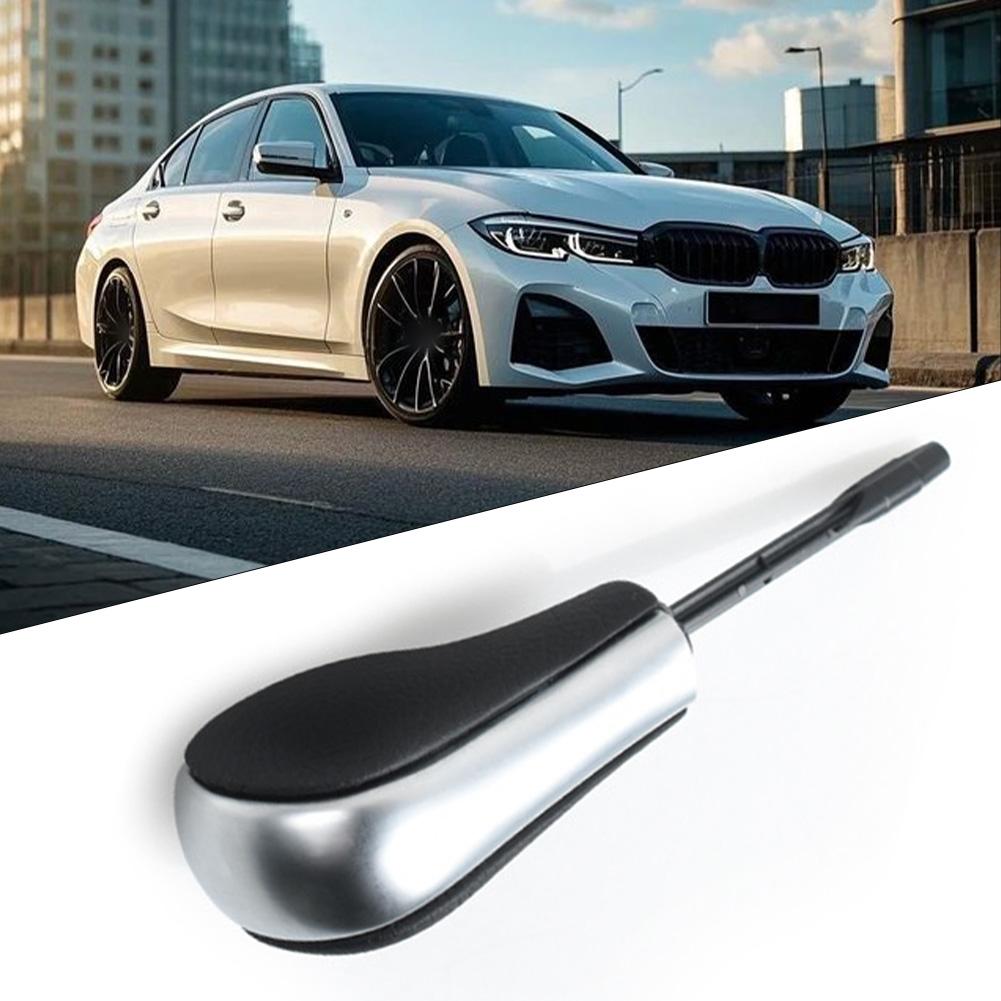 For 3 Series Stylish Gear Shift Car Gear Handball Car Interior Upgrade Silver Comfortable Grip Easy Installation