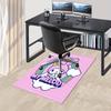Office Rug My Melody, Rainbow Anti-Slip Rug, Machine Washable for Living Room, Bedroom, Office, Multiple Sizes, Bedroom Mat, Decorative Mat, Durable M