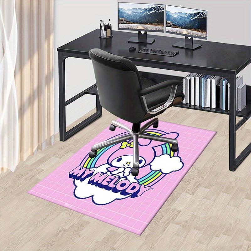 

Office Rug My Melody, Rainbow Anti-Slip Rug, Machine Washable for Living Room, Bedroom, Office, Multiple Sizes, Bedroom Mat, Decorative Mat, Durable M 60cm by 90cm