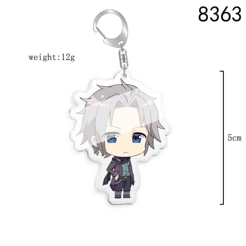 Otome Game 'Evil Heiress' Acrylic Keychain: Trapped in a Dating Sim