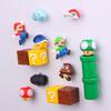 AAGWW Refrigerator 3D Refrigerator Cartoon Anime Magnetic Creative Decorations 3D Refrigerator Magnets Total of 10 Magnets, Magnets, Magnets, Sheets,