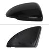 Glossy Black Door Wing Rearview Mirror Cover HousingFor Chevrolet Cruze 2017 2018  Replace Part Side Mirror Cover Shell Cap