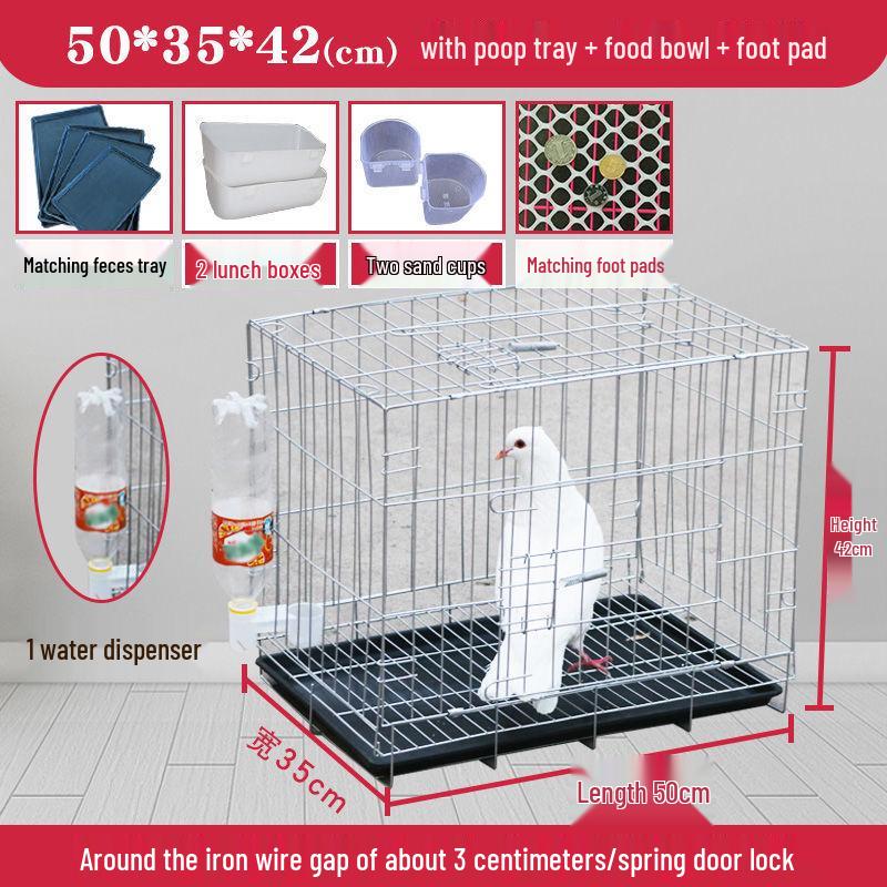 Large Pigeon Cage for Breeding & Pairing with Free Shipping - Ideal for Household Use