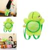 Animal Plush Backpack Puppy Piglet Kids Double Shoulder Bag With Detachable Zipper For Children