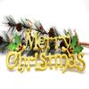 Best-Selling 3D English Letter Christmas Wreath Ornaments & Tree Pendants In Various Sizes