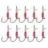 5/10Pcs Live Shrimp Fixing Hook Heavy Duty Steel Barbed Fishhook Freshwater Saltwater Catfish Bass Fishing Hook Fishing Accessories