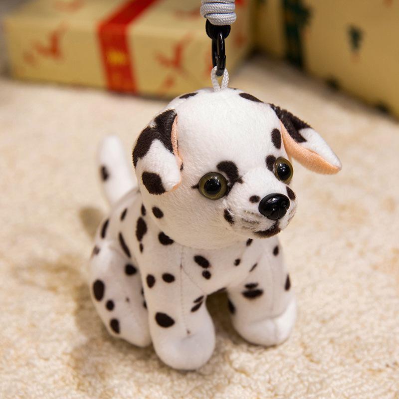 Cross-border Animal Plush Toy Pendant: Tiger, Panda, Giraffe, Leopard, Lion Doll Ornament