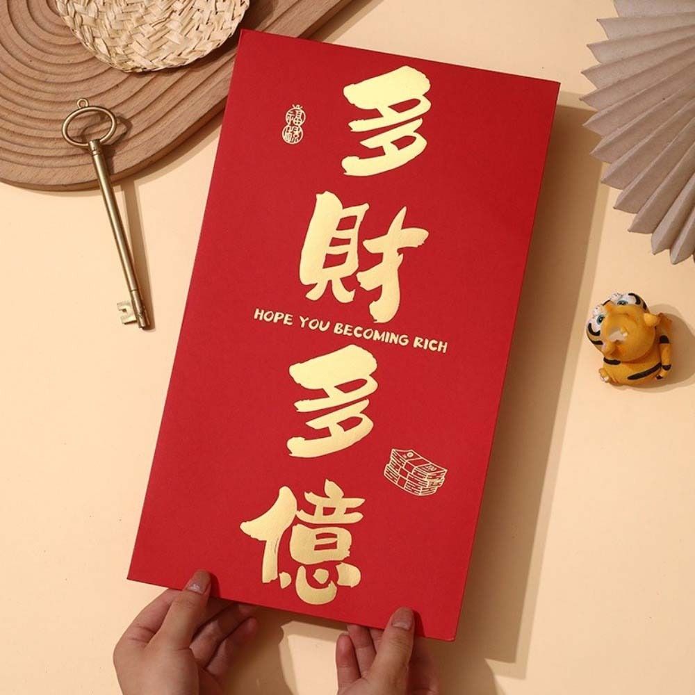 Traditional Bronzing Year of Horse Red Envelopes Horse Theme Money Envelope Festival Gifting