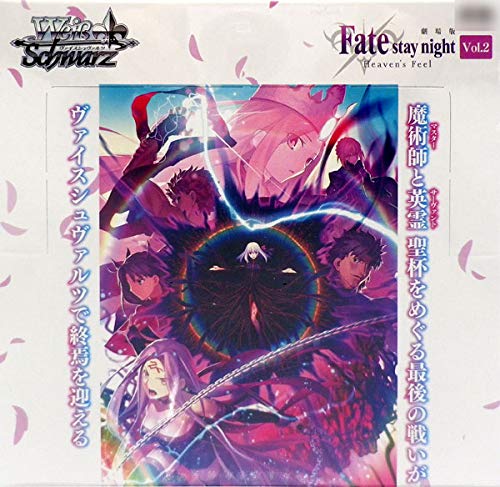 

Weiss Schwarz Booster Pack Movie version night BOX «Fate/stay [Heaven s Feel]» Vol.2