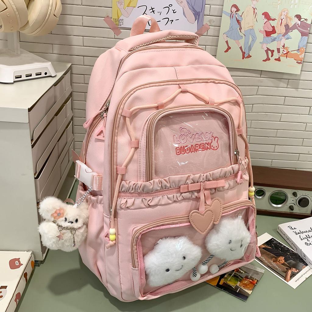 Children's Schoolbag Elementary School Students Girls Junior High School Students High School High Value School Backpack