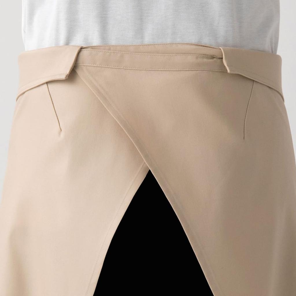 Seven Uniform QT7374-0 Waist Apron, White, Free Size