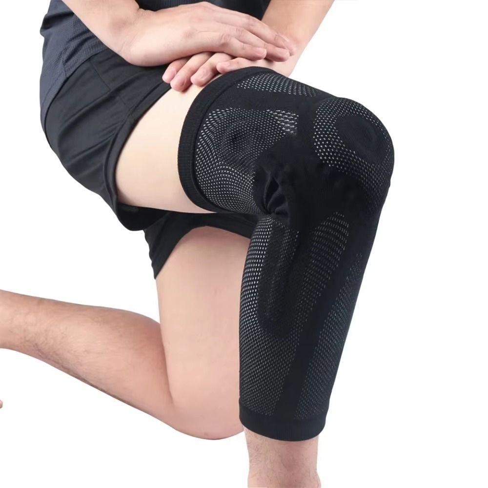 

Patella Gel Pads Leg Compression Sleeve Side Stabilizers Knee Protector Women Men M