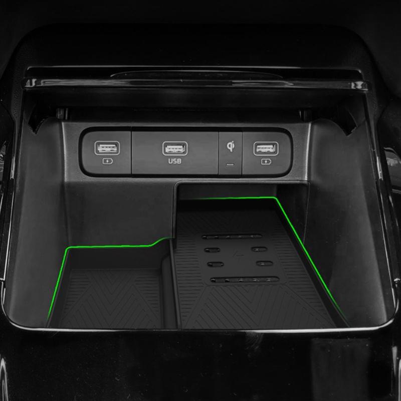 Wireless Charging Anti-Slip Mats For Kia Sorento 2025-2025 Car Phone Non-slip Charger Protective Pad Accessories