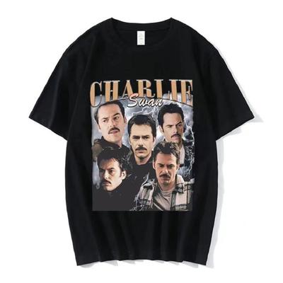 Vintage Women T-shirts Team Charlie Swan T Billy Burke Graphic Print Tshirts Unisex Short Sleeve Oversized Tee Shirt 80146