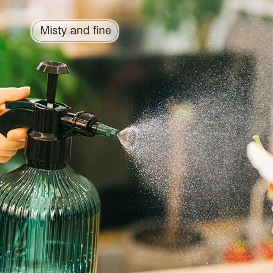 2L Watering Can with Scales Multipurpose PP Pressure Type Mister Spray Bottle Garden Supplies
