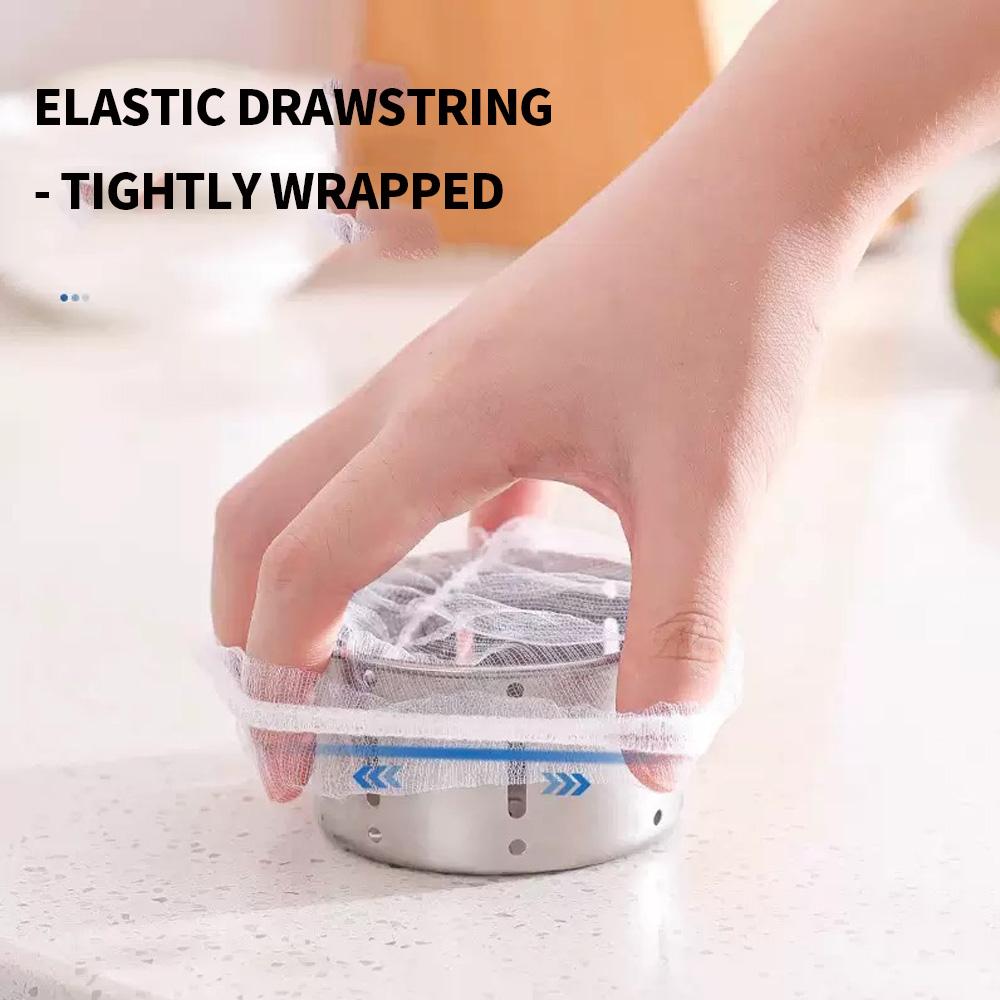 100/30PCS - Disposable Kitchen Sink Filter Mesh Bag, Waterproof Bag, Household Sink Floor Drain Mesh Bag