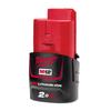 Milwaukee M12B2 2.0Ah Red Lithium-Ion Battery