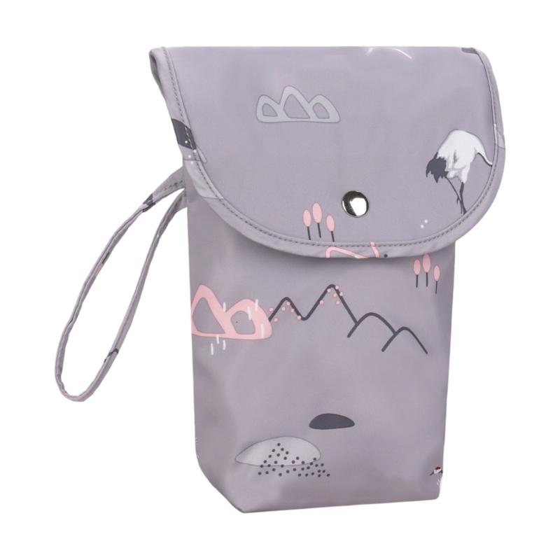 Portable Baby Diaper Organizers With Waterproof Oxfords Fabric Large Capacity For Travel Storage Accessory